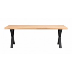 RO Brooklyn Extending Dining Table X 220x95 Oak/Black